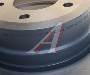 Изображение 3, 43894 Диск тормозной BMW 5 (E60) задний (1шт.) FEBI