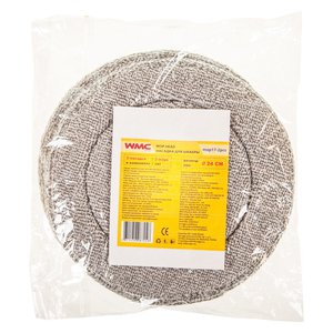 Изображение 3, WMC-mop17-2pcs Накладка для швабры сменная из микрофибры 2шт.  WMC TOOLS