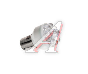 Изображение 1, 24S25-W/9LED/24T25-W/9LED Лампа светодиодная 24V R10W BA15s 9 светодиодов белая МАЯК
