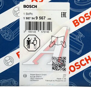 Изображение 5, 1987949567 Ремень ГРМ RENAULT Laguna (97-01) зубчатый BOSCH