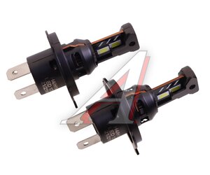 Изображение 2, HT04K6 Лампа светодиодная 12V H4 P43t бокс (2шт.) MTF