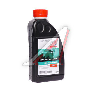 Изображение 1, 08889-80015 Антифриз красный концентрат 1л TOYOTA OE