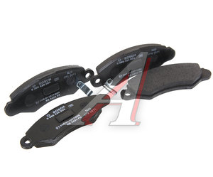 Изображение 2, 0986424804 Колодки тормозные SUZUKI Swift передние (4шт.) BOSCH