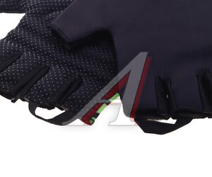 Изображение 3, УТ00028784 Перчатки велосипедные L черно-зеленые TRIX