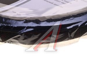 Изображение 3, 31690 Оплетка руля (L) 39-41см черная экокожа CARFASHION