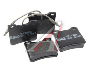 Изображение 2, MBF015658 Колодки тормозные MERCEDES Vito (W639) задние (4шт.) MANDO