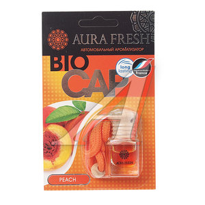 Изображение 1, 23013 Ароматизатор подвесной жидкостный (peach) 6мл Bio Cap AURA FRESH