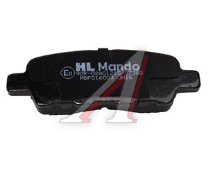 Изображение 4, MBF016003 Колодки тормозные NISSAN Juke, Teana (J32) задние (4шт.) MANDO