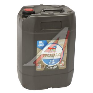 Изображение 1, 172160 Масло дизельное RUBIA TIR 8600 10W40 п/синт.17.5кг TR TOTAL