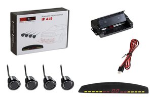 Изображение 14, IP-415 (19mm) (4 датчика) black Датчик парковки d=19мм INTERPOWER