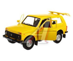 Изображение 2, LADA4X4-12-YE Модель автомобиля LADA 4x4 металлическая ТЕХНОПАРК