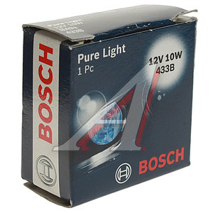 Изображение 3, 1987302233 Лампа 12V C10W SV8.5-8 Pure Light BOSCH