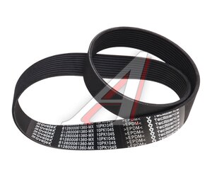 Изображение 1, 612600061360-MX Ремень приводной поликлиновой 10PK1045 SHACMAN SHAANXI дв.WP10 MOVELEX