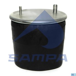 Изображение 2, SP554157-KP03 Пневморессора FRUEHAUF (пластиковый стакан) SAMPA