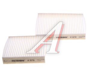 Изображение 2, K1179-2X Фильтр воздушный салона PEUGEOT 207 (06-) (2шт.) FILTRON