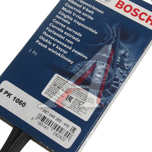 Изображение 3, 1987948365 Ремень приводной поликлиновой 4PK1060 BOSCH