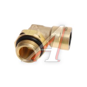 Изображение 2, C9502 12-M22х1.5 Соединитель трубки ПВХ, полиамид d=12мм (наружная резьба) М22х1.5 угольник КАМОЦЦИ