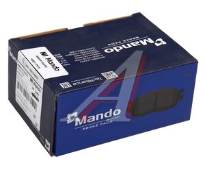 Изображение 6, MBF015255 Колодки тормозные RENAULT Duster (10-), Megane (10-) передние (4шт.) MANDO