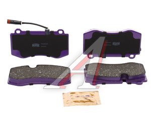 Изображение 2, PN0453W Колодки тормозные MERCEDES S (W221) передние (4шт.) NIBK