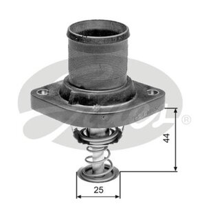 Изображение 2, TH24989G1 Термостат PEUGEOT 206, 307, 308, 407 CITROEN C4, C5, Xsara GATES