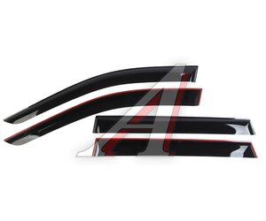 Изображение 1, TE214019 Дефлектор двери TOYOTA Rav 4 (19-) (широкий) COBRA TUNING