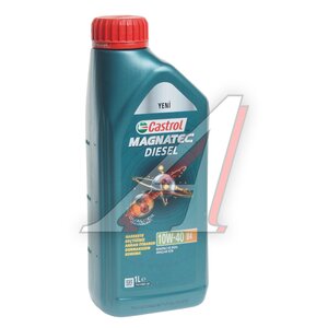 Изображение 1, 15E6AD Масло дизельное MAGNATEC DIESEL B4 10W40 п/синт.1л CASTROL