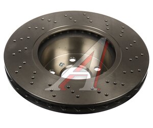 Изображение 2, 09812711 Диск тормозной MERCEDES S (W220) передний (1шт.) BREMBO