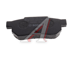 Изображение 4, 0986461131 Колодки тормозные HONDA Civic, Integra задние (4шт.) BOSCH