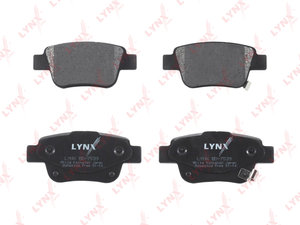Изображение 2, BD7539 Колодки тормозные TOYOTA Avensis (03-08) задние (4шт.) LYNX