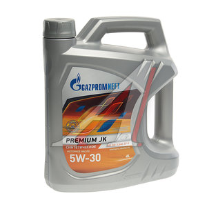 Изображение 1, 0253142506 Масло моторное Premium JK GF-6A 5W30 синт.4л GAZPROMNEFT