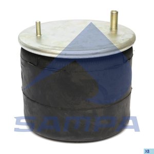 Изображение 2, SP554940-KP Пневморессора BPW (пластиковый стакан) SAMPA