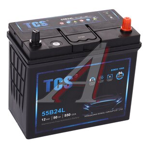 Изображение 1, 6СТ50(0) TCS55B24L Аккумулятор TCS 50А/ч обратная полярность
