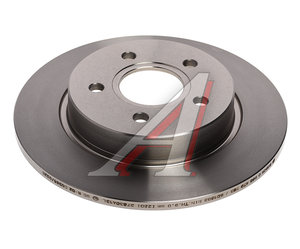 Изображение 2, 0986479763 Диск тормозной FORD Focus (11-) задний (1шт.) BOSCH