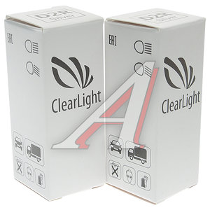 Изображение 3, LCL D2R 500-SVR Лампа ксеноновая D2R 5000K (2шт.) CLEARLIGHT