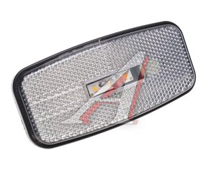 Изображение 1, 1076.3731 Фонарь габаритный ГАЗ, ПАЗ, КАМАЗ, МАЗ (белый 12/24V, AMP) АТК