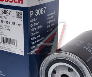 Изображение 4, 0451203087 Фильтр масляный VW T4 (90-03), LT28-55 (-96) (D/TDI) BOSCH