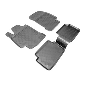 Изображение 1, NPL-PO-69-15 Коврик салона RENAULT Laguna (07-) полиуретан 4шт. NORPLAST