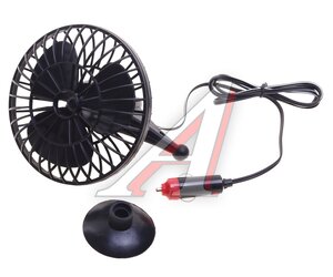 Изображение 1, S01901002 Вентилятор в салон 24V на присоске черный SKYWAY