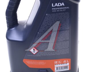 Изображение 4, 88888-R01040400 Масло моторное PROFESSIONAL 10W40 п/синт.4л LADA