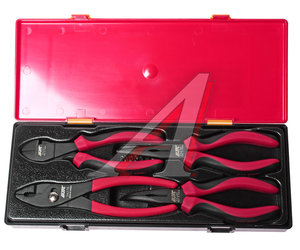 Изображение 2, JTC-K5043 Набор инструментов губцевых 4 предмета (пассатижи,  бокорезы,  клещи) в кейсе JTC