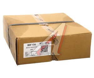 Изображение 5, BDF106 Диск тормозной HYUNDAI Equus (09-) передний перфорированный комплект TAYGA