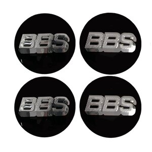 Изображение 2, NZD6 100 Эмблема диска колесного "BBS чер." (6см) металл комплект 4шт. MASHINOKOM