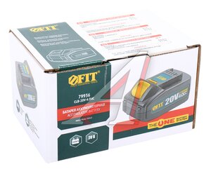 Изображение 4, CLB-20V-4.0HC Аккумулятор для электроинструмента 20.0В 4.0Ач FIT