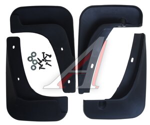 Изображение 1, BCVAVHB1221 Брызговик CHEVROLET Aveo хетчбек (11-) комплект (4шт.)