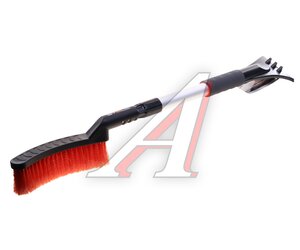 Изображение 1, 55304 Щетка со скребком телескопическая 72-100см серо-оранжевая STELS