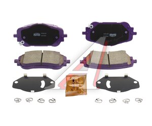 Изображение 1, PN6049 Колодки тормозные HAVAL Dargo (22-) передние (4шт.) NIBK