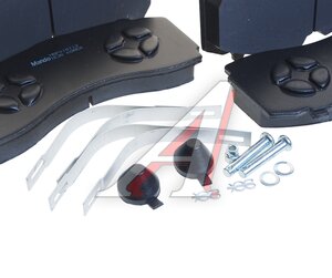 Изображение 2, MBF016112 Колодки тормозные MERCEDES Actros дисковые (245x114x35) (4шт.) MANDO