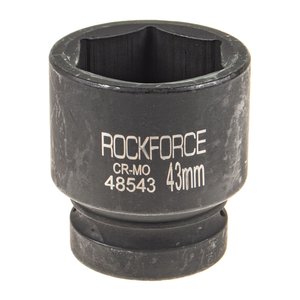 Изображение 1, RF-48543 Головка торцевая 1" 43мм ударная L=68мм ROCKFORCE