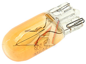 Изображение 1, L12805Y Лампа 12V WY5W W2.1x9.5d желтая (1шт.) LYNX