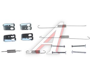 Изображение 1, 1987475398 Ремкомплект MITSUBISHI Pajero (08-) колодок тормозных задних BOSCH